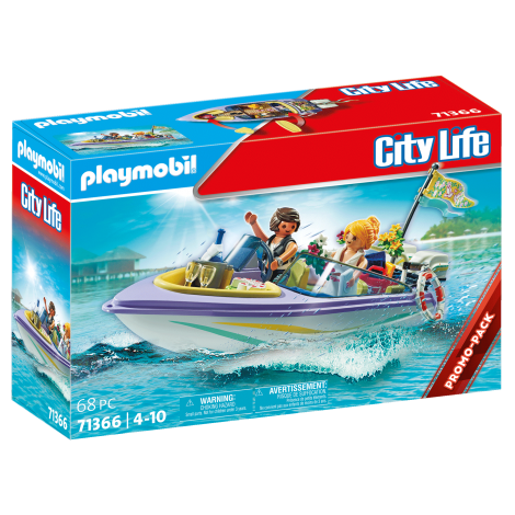 Playmobil - Luna De Miere Cu Barca De Viteza - imagine 7
